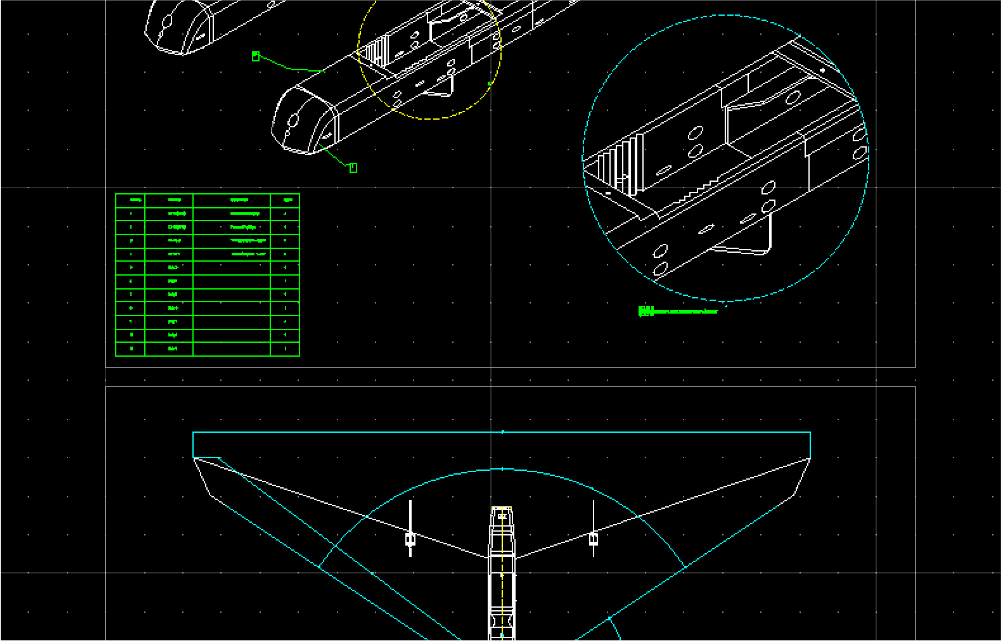 Exported files open in another DXF viewer.